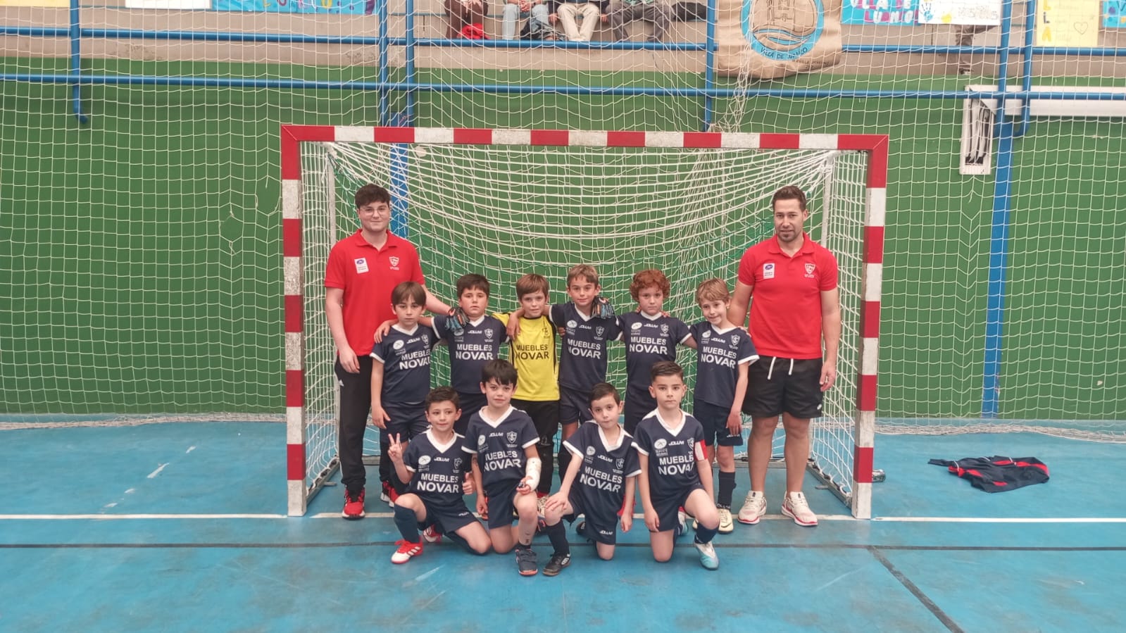 EL PREBENJAMÍN «B» DEL MARINO VENCIÓ AL REAL AVILÉS «C»