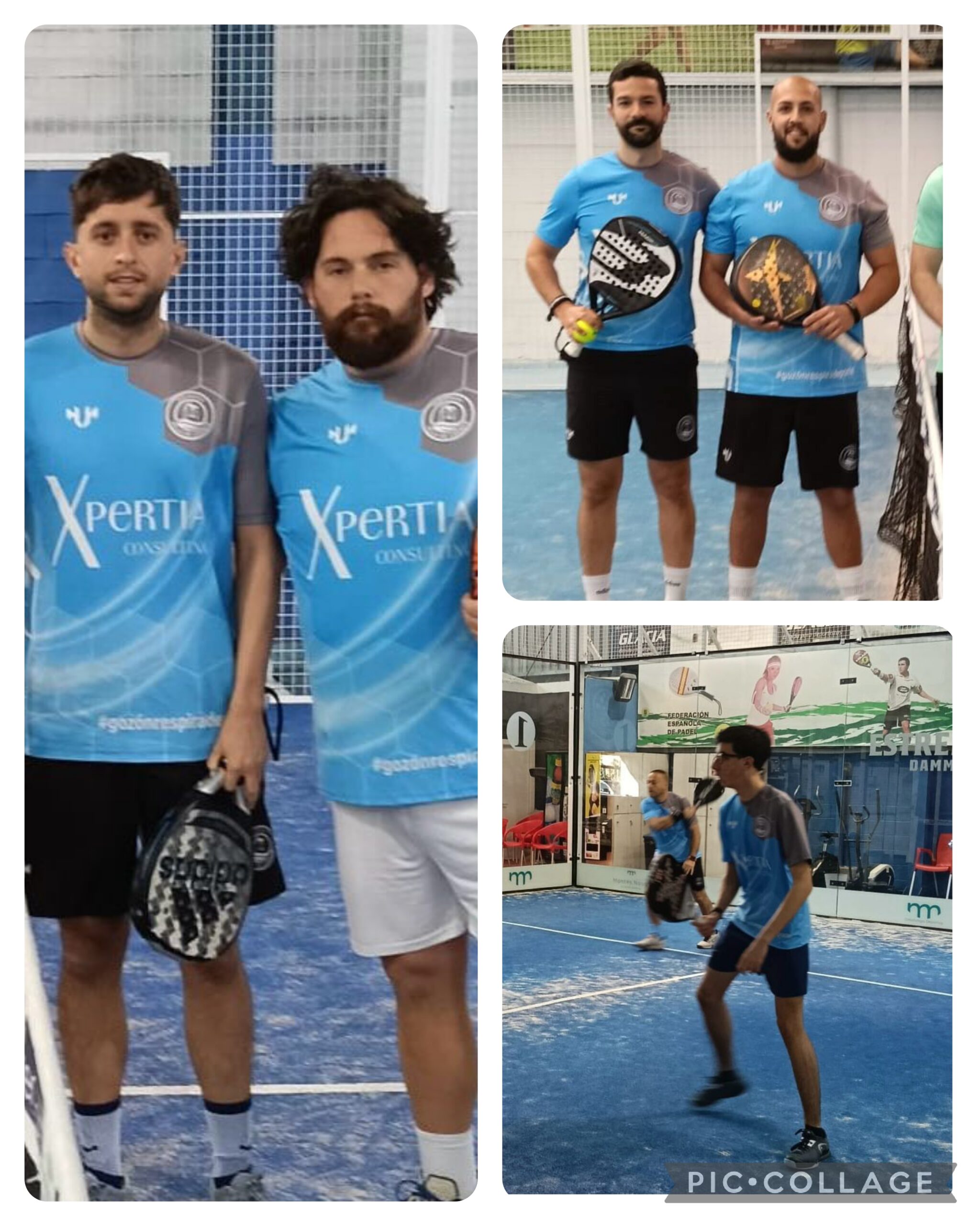 EL XPERTIA CONSULTING VILLA DE LUANCO VENCIÓ AL RDA PÁDEL ACADEMY