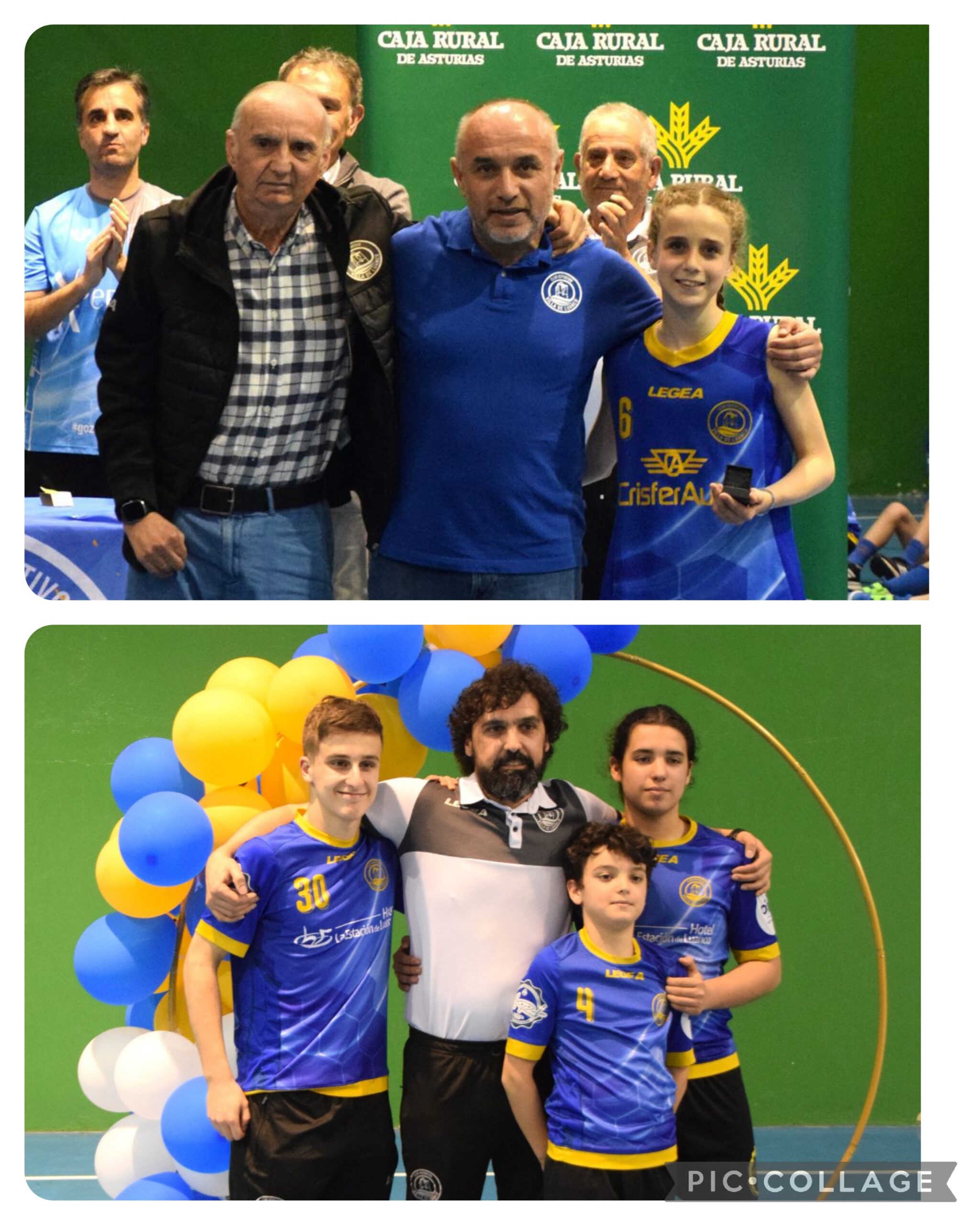 GUZMÁN GARCÍA Y ARÁN PERIANES SERÁN DISTINGUIDOS MAÑANA EN LA GALA DEL BALONMANO ASTURIANO