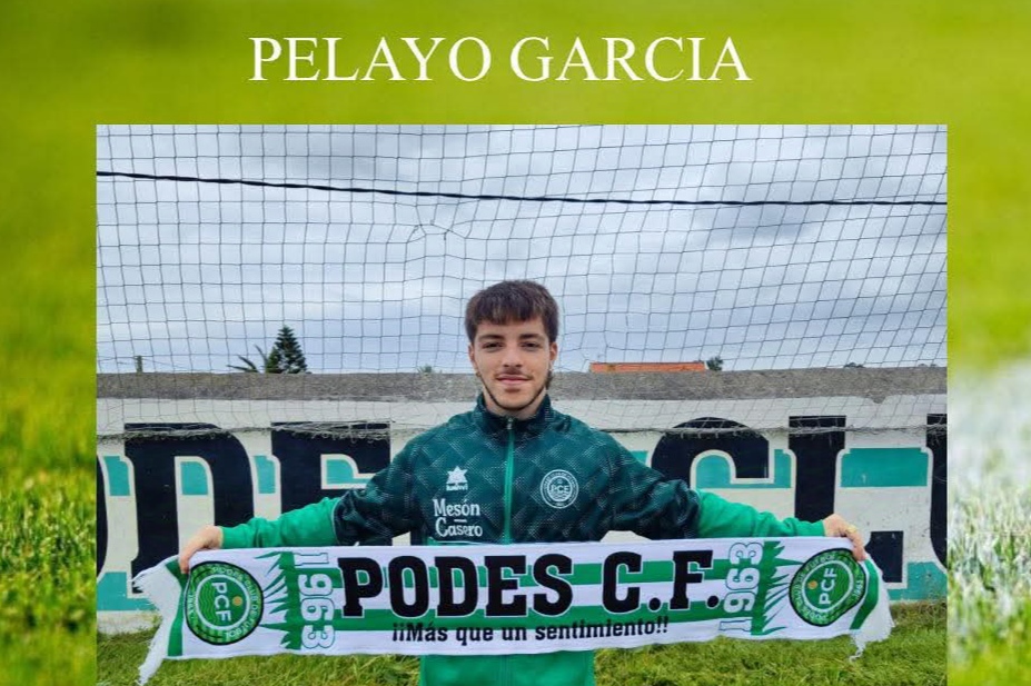 PELAYO GARCÍA FICHA POR EL PODES C.F.  QUE COMENZARÁ LA PRETEMPORADA EL 4 DE AGOSTO