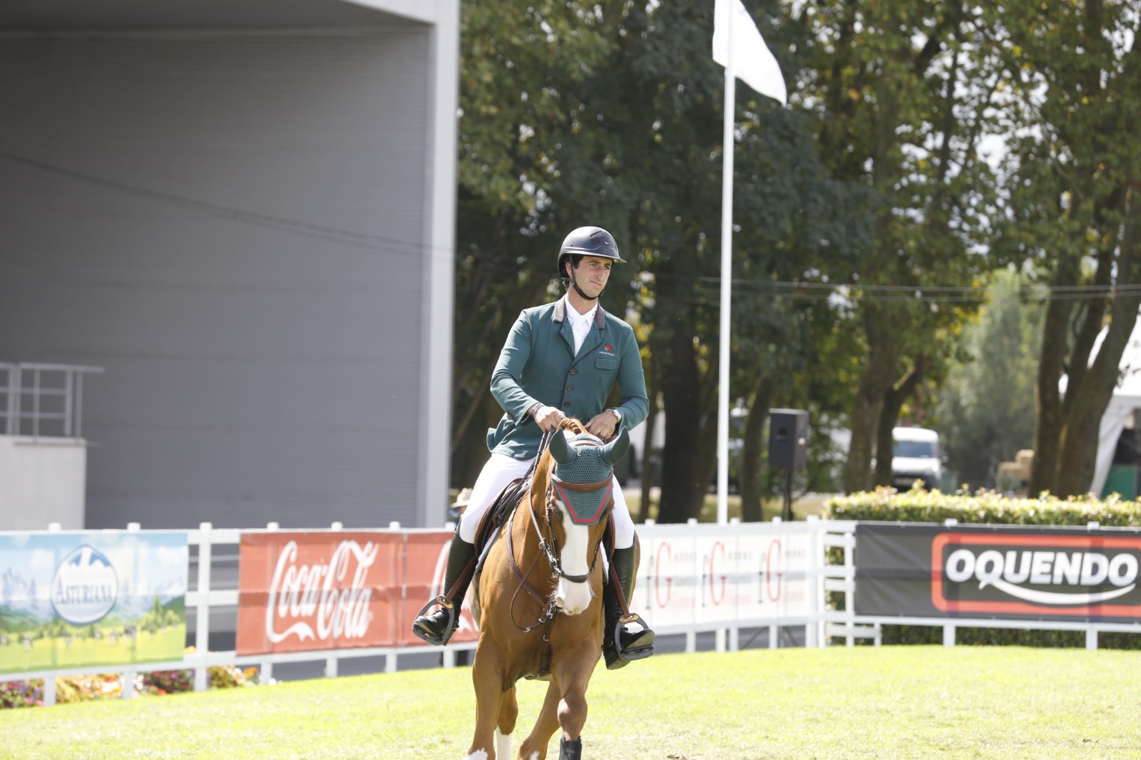 LOS CABALLOS JÓVENES DE CASA ‘L CAPELLÁN BRILLAN EN VEJER DE LA FRONTERA